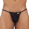 CandyMan Jockstrap Micro-lacets DIONYSOS Noir
